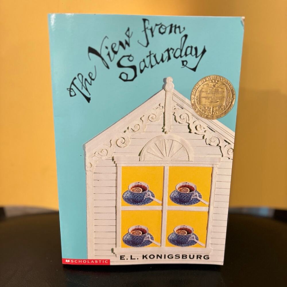The View from Saturday by E.L. Konigsburg Paperback Newbery Medal Scholastic